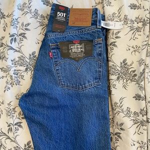 Brand new Levi 501’s